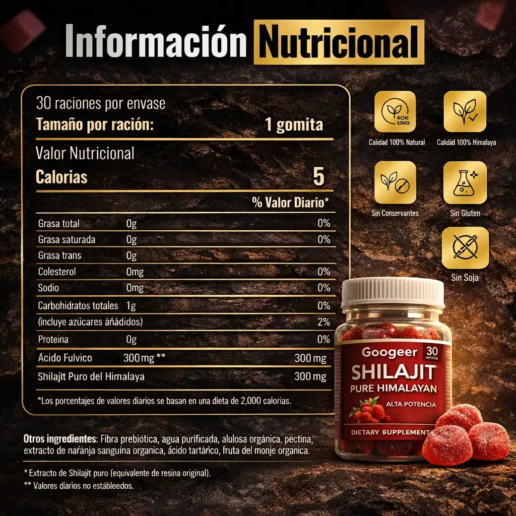 PURE SHILAJIT GUMMIES
