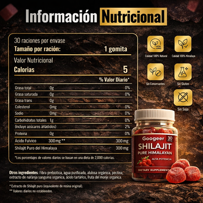 PURE SHILAJIT GUMMIES